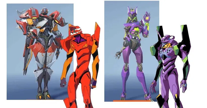 ชาวเน็ตคาดว่าสกินใหม่ของ Overwatch 2 อาจได้แรงบันดาลใจจาก Evangelion