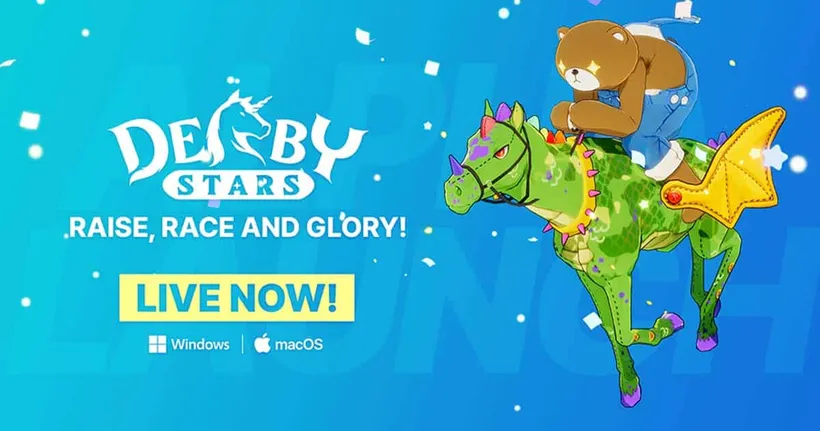 Derby Stars สัมผัสการควบม้าแล้วพุ่งทะยานไปในสนามประลองความเร็วบน Polygon Blockchain แบบ Free-to-Play ได้แล้ววันนี้