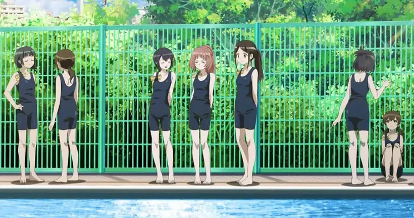 ผู้ชมโอดผิดหวัง หลังเห็นชุดว่ายน้ำโรงเรียนแบบใหม่ในอนิเมะสาวลืมแว่น