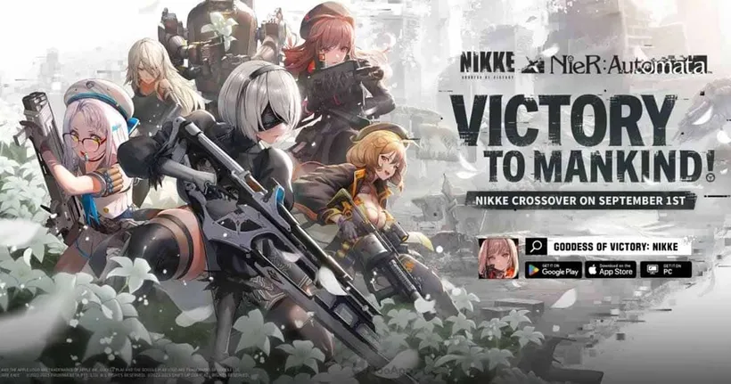 GODDESS OF VICTORY: NIKKE ประกาศคอลแลปส์ NieR:Automata เริ่ม 1 กันยายนนี้