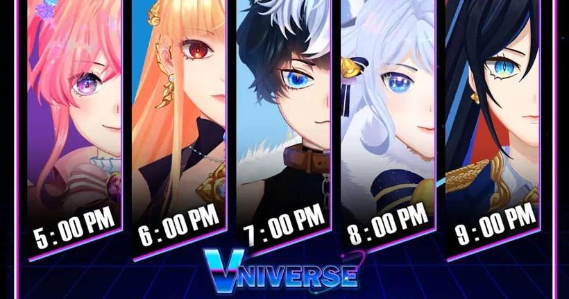 เปิดตัว Vtuber สังกัดน้องใหม่ ‘Vniverse Project’ กับเหล่าตัวละครสุดรั่วเกินจินตนาการ