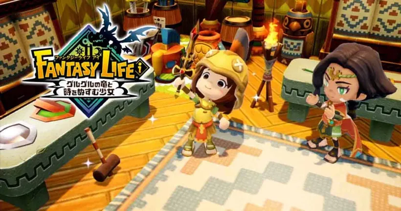 FANTASY LIFE i เกม Slow life RPG จำลองการใช้ชีวิตของเด็กสาวผู้ขโมยเวลา