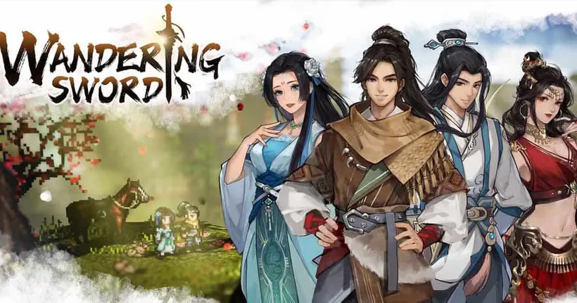 Wandering Sword เกม RPG Pixel Art รับบทจอมยุทธ์หนุ่มออกท่องยุทธภพ