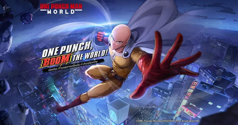 เกมแอ๊คชัน One Punch Man: World จะเปิดทดสอบครั้งแรกในวันที่ 18 ตุลาคมนี้