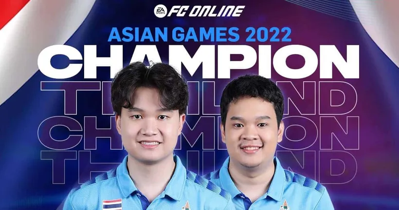 อีสปอร์ตไทยคว้า 1 ทอง 1 เงิน ใน ASIAN GAMES 2022 จากเกม FC Online