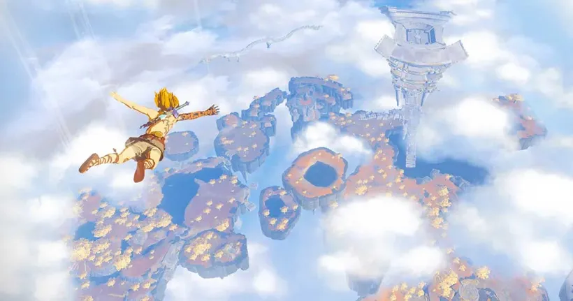 พบผู้เล่นขั้นเทพ จบเกม Zelda: Tears of the Kingdom ได้โดยที่เท้าไม่แตะพื้นโลกเลย