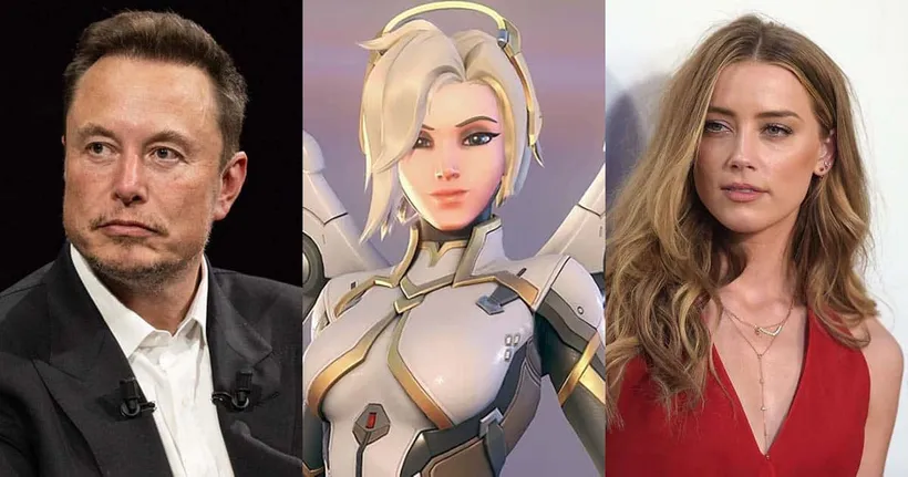 Elon Musk เคยขอ Amber Heard ให้คอสเป็น Mercy จาก Overwatch ให้ดูสมัยคบกัน