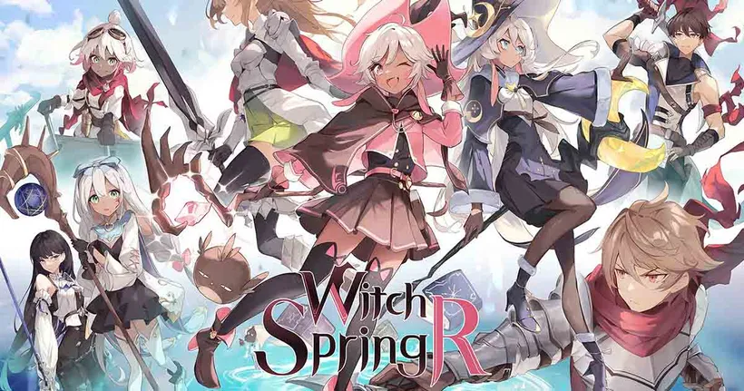 WitchSpring R เกม RPG สาวน้อยแม่มดผมขาวหูกระต่าย กำลังลดราคาบน Steam