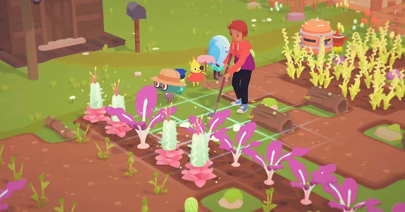 Ooblets เกม Simulation ทำฟาร์ม สะสมสิ่งมีชีวิต ใช้ชีวิตเมือง และแข่งเต้นบน Steam ตุลาคมนี้