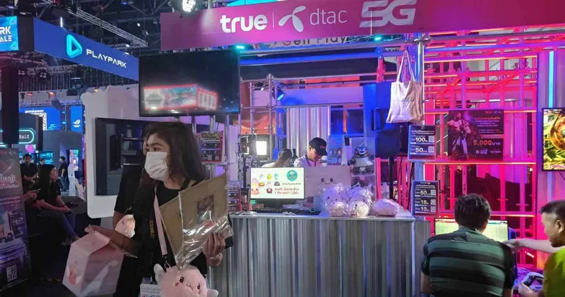 เพลิดเพลินกับกิจกรรมและรางวัลมากมายที่บูธ True Dtac ในงาน Thailand Game Show 2023