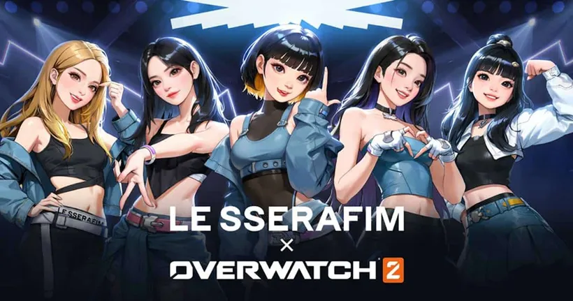 Overwatch 2 จับมือกับวง LE SSERAFIM ในกิจกรรมความร่วมมือระหว่างศิลปินเพลงกับเกมเป็นครั้งแรก
