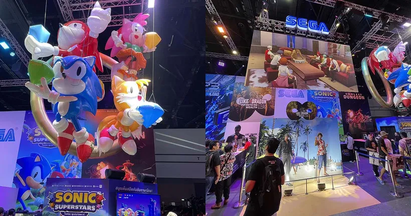 ชมบูธ SEGA ในงาน Thailand Game Show 2023 พร้อมทดลองนานาเกมชั้นนำ