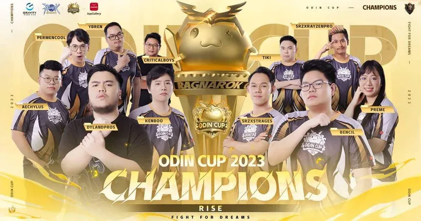 ในที่สุดกิลด์ RISE ก็สามารถคว้าตำแหน่งแชมป์ใน ROO Odin Cup สมัยแรกไปครองได้อย่างสมศักดิ์ศรี! จุดประกายแนวโน้มการเติบโตของเกมแนว MMO