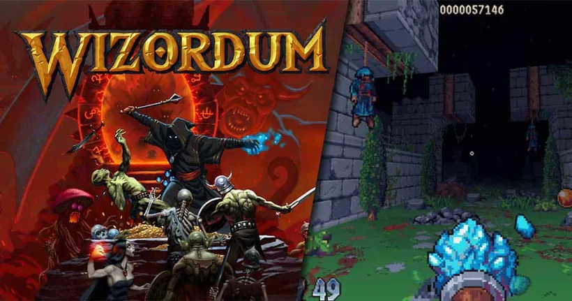 Wizordum เกม FPS สไตล์เรโทร สวมบทจอมเวทกับการตามหาต้นตอความโกลาหลพฤศจิกายนนี้
