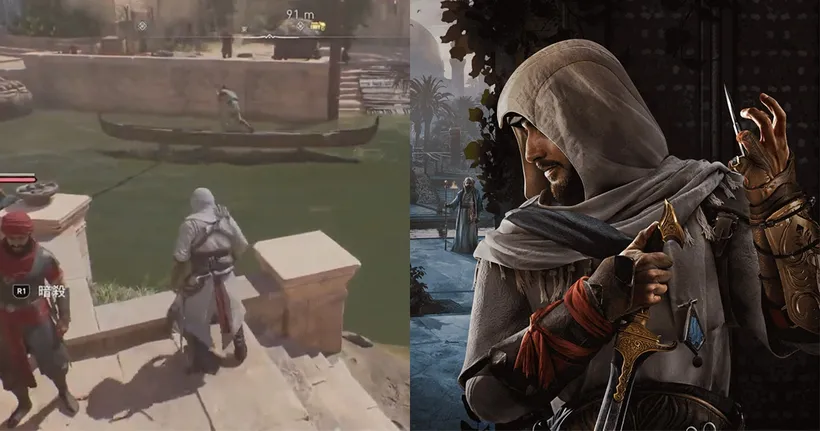 สุดล้ำ! ผู้เล่น AC: Mirage พบเรือควงตีลังกาล่องลำธารในแบกแดด!