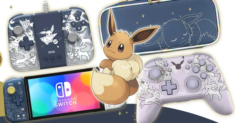 HORI เปิดตัวอุปกรณ์เครื่อง Switch ลายอีวุยและผองเพื่อนสุดน่ารัก