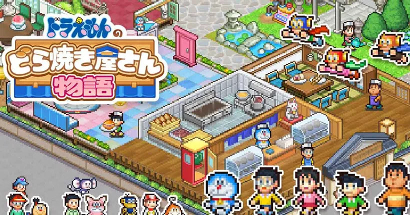 Kairosoft ปล่อยตัวอย่างเกม Doraemon’s Dorayaki Shop Story บริหารร้านโดรายากิของโดราเอม่อนเตรียมเล่นกันปีนี้