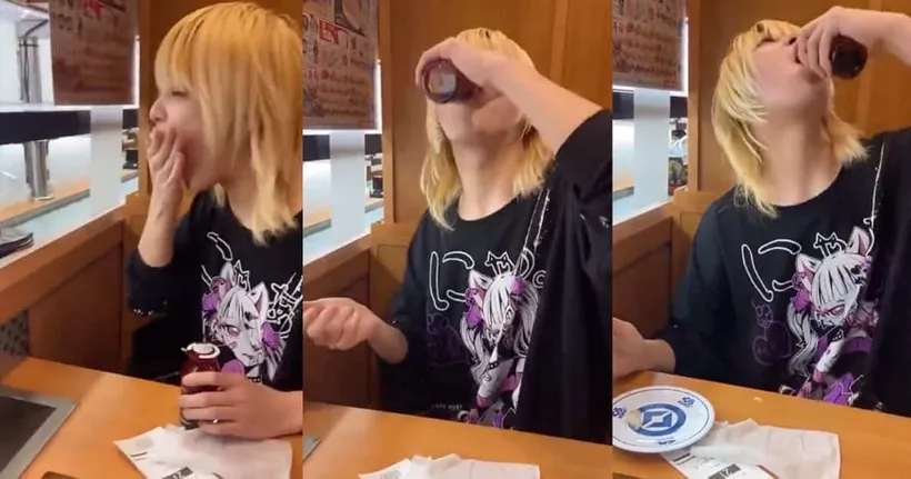 วัยรุ่นจอมเลียร้านซูชิสายพานถูกตัดสินโทษแล้ว จำคุก 3 ปีแต่รอลงอาญา
