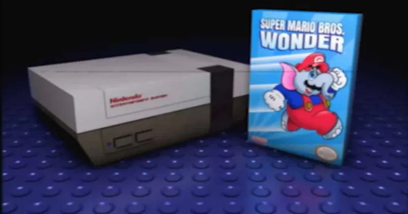 แฟน Super Mario Bros. Wonder ทำคลิปโฆษณาโปรโมตเกมสไตล์ยุคเครื่อง NES