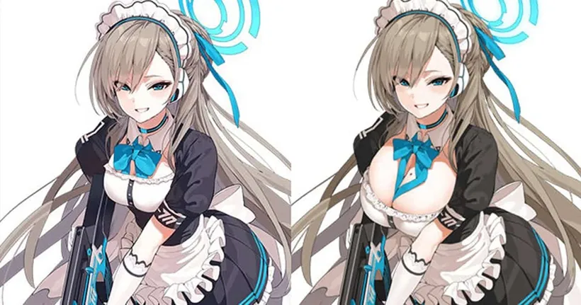 Blue Archive จีนเซ็นเซอร์ตัวละครรอบสาม มีทั้งลดขนาดเพิ่มเสื้อผ้า