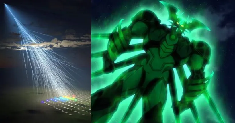 รังสีคอสมิกที่ถูกตั้งชื่อว่า อนุภาค Amaterasu แฟนซูเปอร์โรบอตบอก นี่มัน รังสี Getter ต่างหาก!