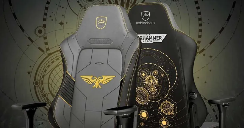 Noblechairs เปิดตัวเก้าอี้เกมมิ่งลาย Warhammer 40,000 Edition พร้อมดีไซน์สุดหรู