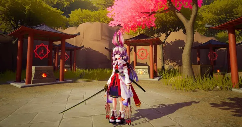 Kannagi Usagi เกมแอ๊กชันน้องหูกระต่ายดวลดาบ เปิดให้เล่นฟรีบน Steam แล้ว