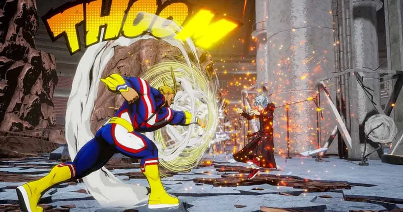 MY HERO ONE'S JUSTICE 2 เกมต่อสู้ จากอนิเมะ ลดราคาบน Steam
