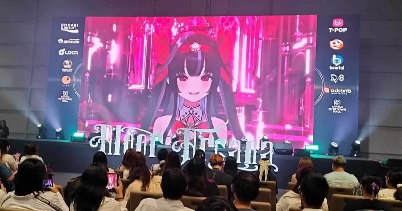 ภาพบรรยากาศงาน Algor Arcana กระทบไหล่เหล่าวีทูบเบอร์ดังใน Algorhythm Project 1st Only Event