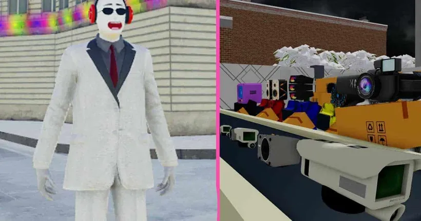 Roblox วิธีหา How to get DIGITIZEDPIXELS MORPH in SKIBIVERSE and CAMERAMAN City Tycoon