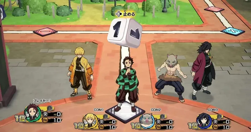 Demon Slayer: Kimetsu no Yaiba – Sweep the Board! ดิจิทัลบอร์ดเกมฉบับนักล่าอสูรเตรียมลง Switch