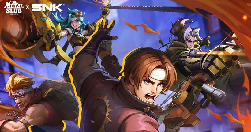 Metal Slug: Awakening x King of Fighters - Kyo Kusanagi มาแล้ว!