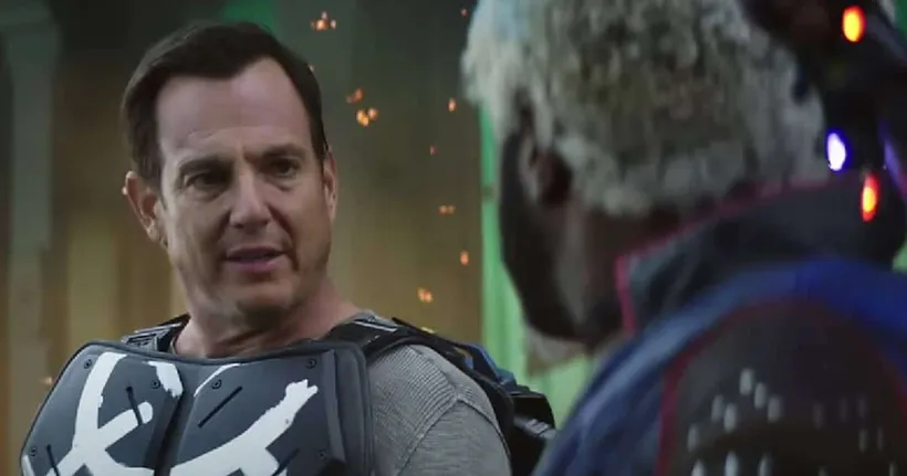 วิลล์ อาร์เน็ตต์ และ รอน ฟันเชส ร่วมรับบทในโฆษณาเกม Suicide Squad: Kill the Justice League แบบไลฟ์แอ็คชั่น