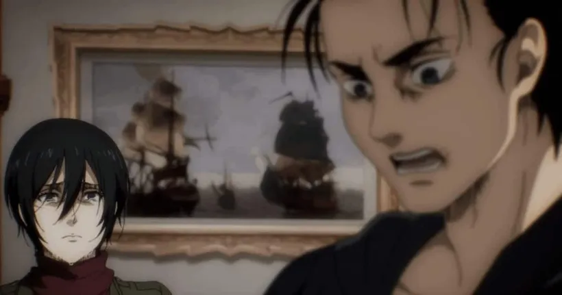 ผู้ชมพบภาพวาดใน Attack on Titan ยกมาจากเกม Total War: Empire