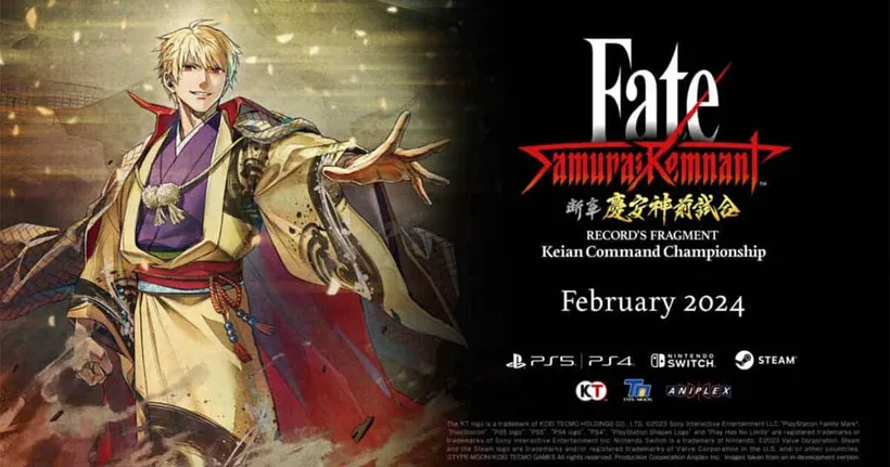 Fate/Samurai Remnant สงครามจอกศักดิ์สิทธิ์ยุคเอโดะ เตรียมปล่อย DLC กุมภาพันธ์ 2024