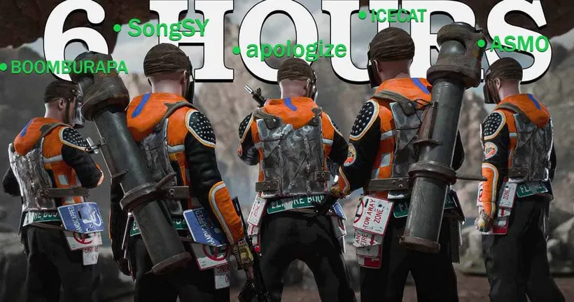 การแข่งขัน 6 ชั่วโมงในงาน TRUST 5 ทีม 5 - RUST