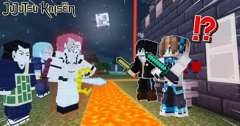 ถ้า!? เราต้อง "สร้างบ้านที่ปลอดภัยที่สุด" เพื่อป้องกันราชาคำสาปสุดโหด! | Minecraft Jujutsu Kaisen