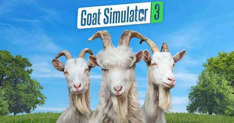 Goat Simulator 3 เกมจำลองเป็นแพะสุดป่วน เตรียมวางขายบน Steam เดือนหน้า!