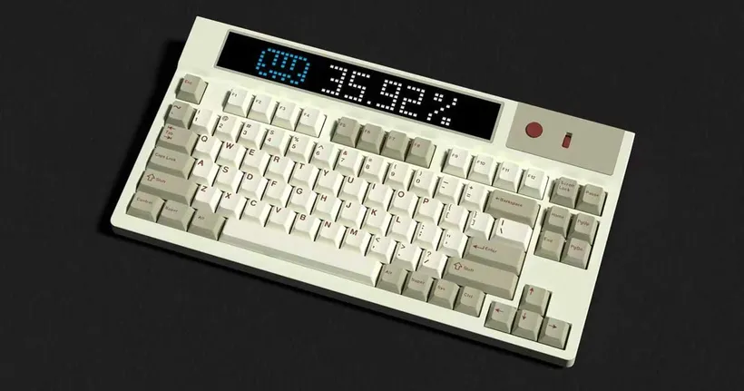 Epomaker เปิดตัว DynaTab 75X คีย์บอร์ดพร้อมจอ Dot Matrix LED เอาใจสายเรโทร