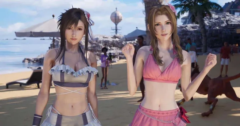 Final Fantasy VII Rebirth เผยอีเวนต์ที่ Tifa และ Aerith อยู่ในชุดว่ายน้ำ