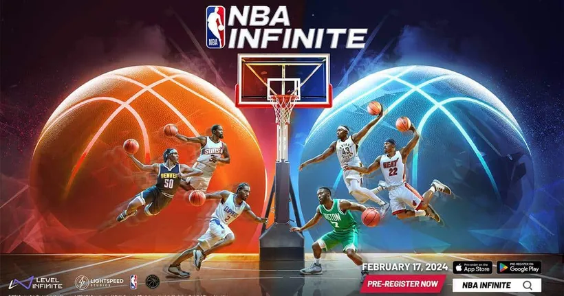 สร้างตำนานนักบาสดาวรุ่งใน NBA INFINITE เกมบาสเกตบอลมือถือตัวใหม่ เปิดให้บริการแล้วบน App Store และ Google Play