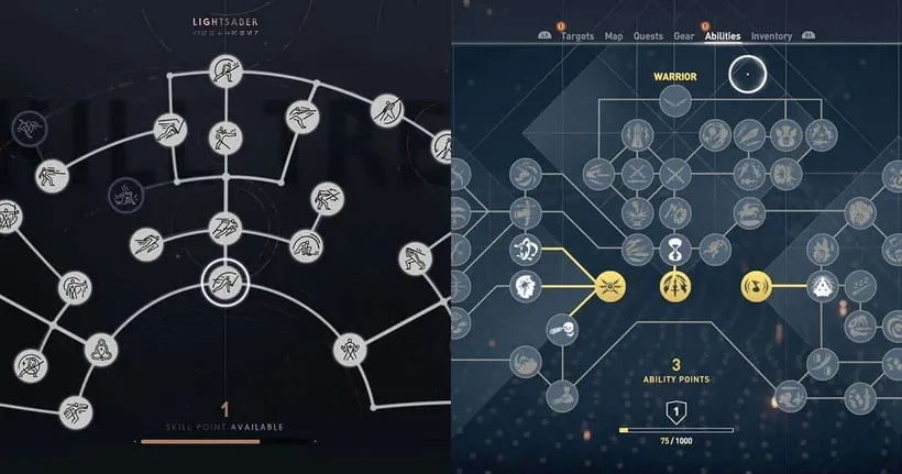 เกมเมอร์รู้สึกเบื่อระบบ Skill Tree เพราะบีบผู้เล่นเกินไป และหลายสกิลใช้งานจริงได้ไม่ดี