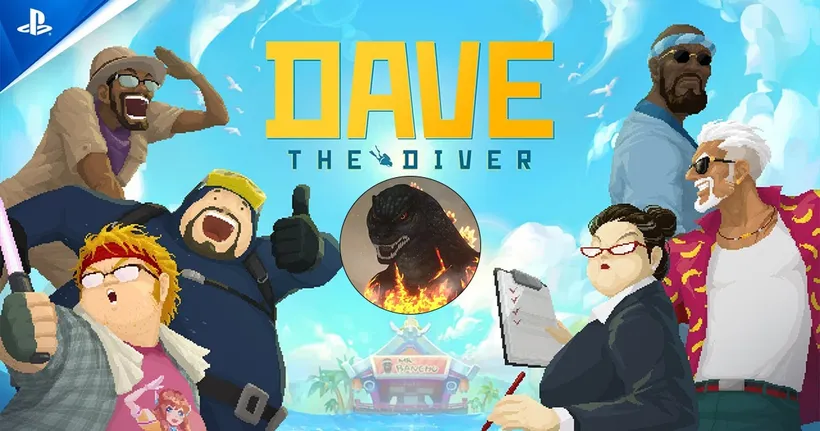 Dave the Diver เตรียมลง PS4/PS5 พร้อมเปิดตัว DLC Godzilla