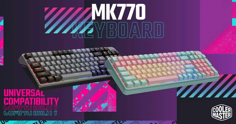 Cooler Master เปิดตัว MK770 คีย์บอร์ดพร้อมสัมผัสการพิมพ์สุดนุ่มลื่น