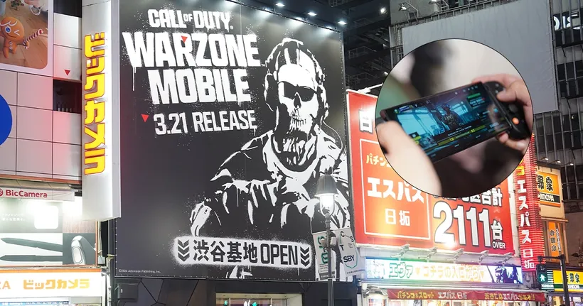กินหรูอยู่ดีที่ญี่ปุ่น ลุยงาน Call of Duty Warzone Mobile ถึงแยกชิบูย่า!