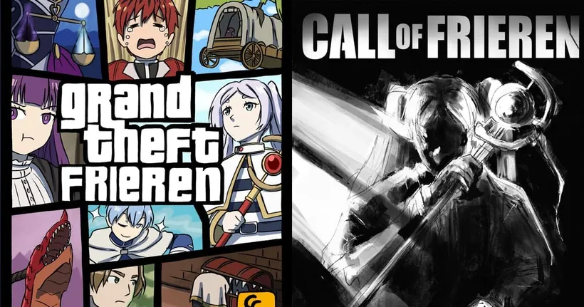 ยังมีอีก! ศิลปินแห่กันวาดภาพปกเกมดังที่ได้รับแรงบันดาลใจจาก Frieren