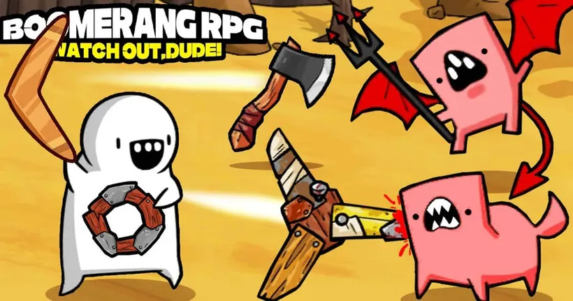 Boomerang RPG - เจ้าดู๊ดส์ขว้างอาวุธสังหารปีศาจ!! [ เกมส์มือถือ ]