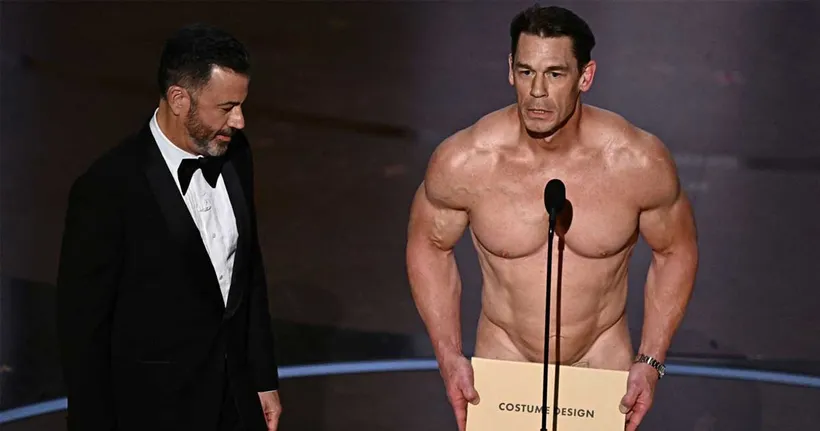 มีมต้องมา! John Cena ขึ้นประกาศรางวัลบนเวทีออสการ์ในชุดวันเกิด