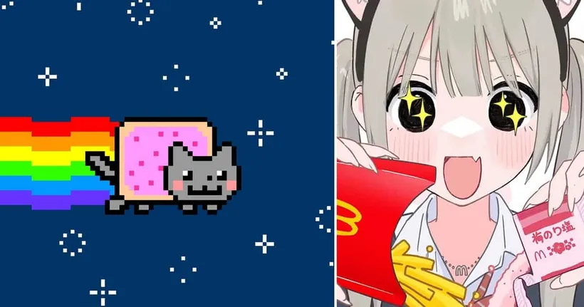 เช็คอายุ! McDonald's ญี่ปุ่นออกโฆษณาใหม่ล้อเลียนเพลงมีม NyanCat