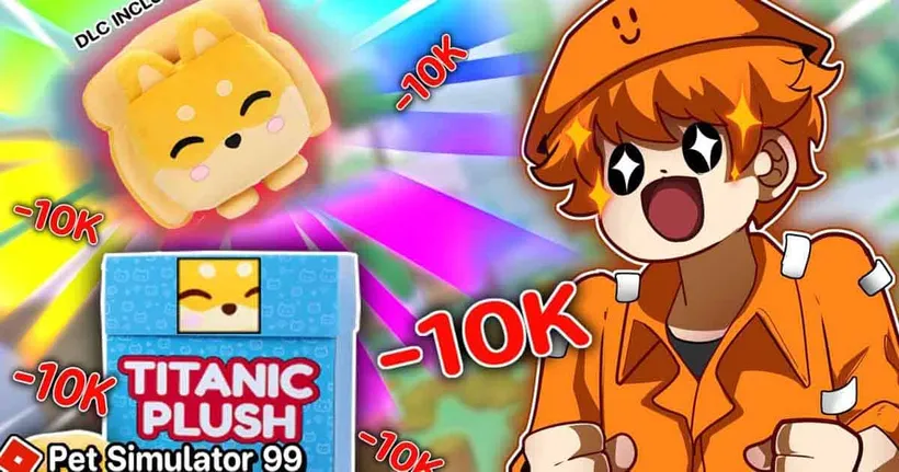 รีวิวเปิดกล่องตุกต๊า Titanic ราคา 10K บาท !! l Pet Simulator 99